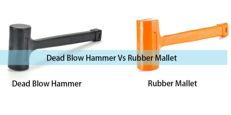 dead blow hammer vs rubber mallet
