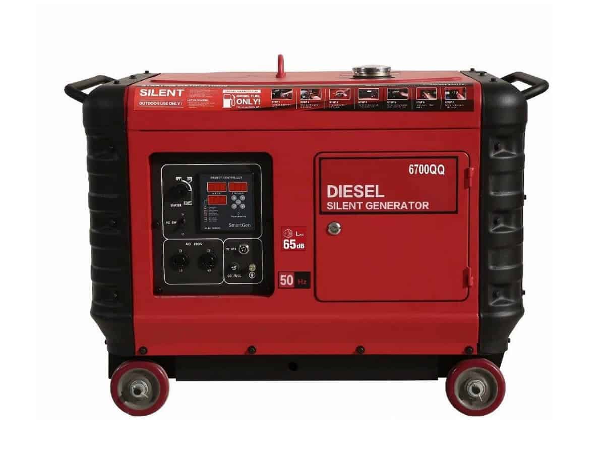 5kva ultra-quiet portable diesel generator