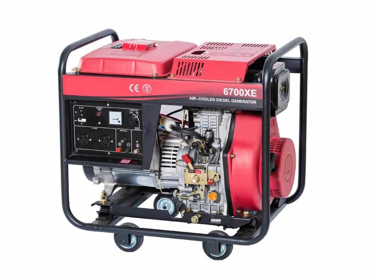 open type 1-cylinder air-cooled diesel generator